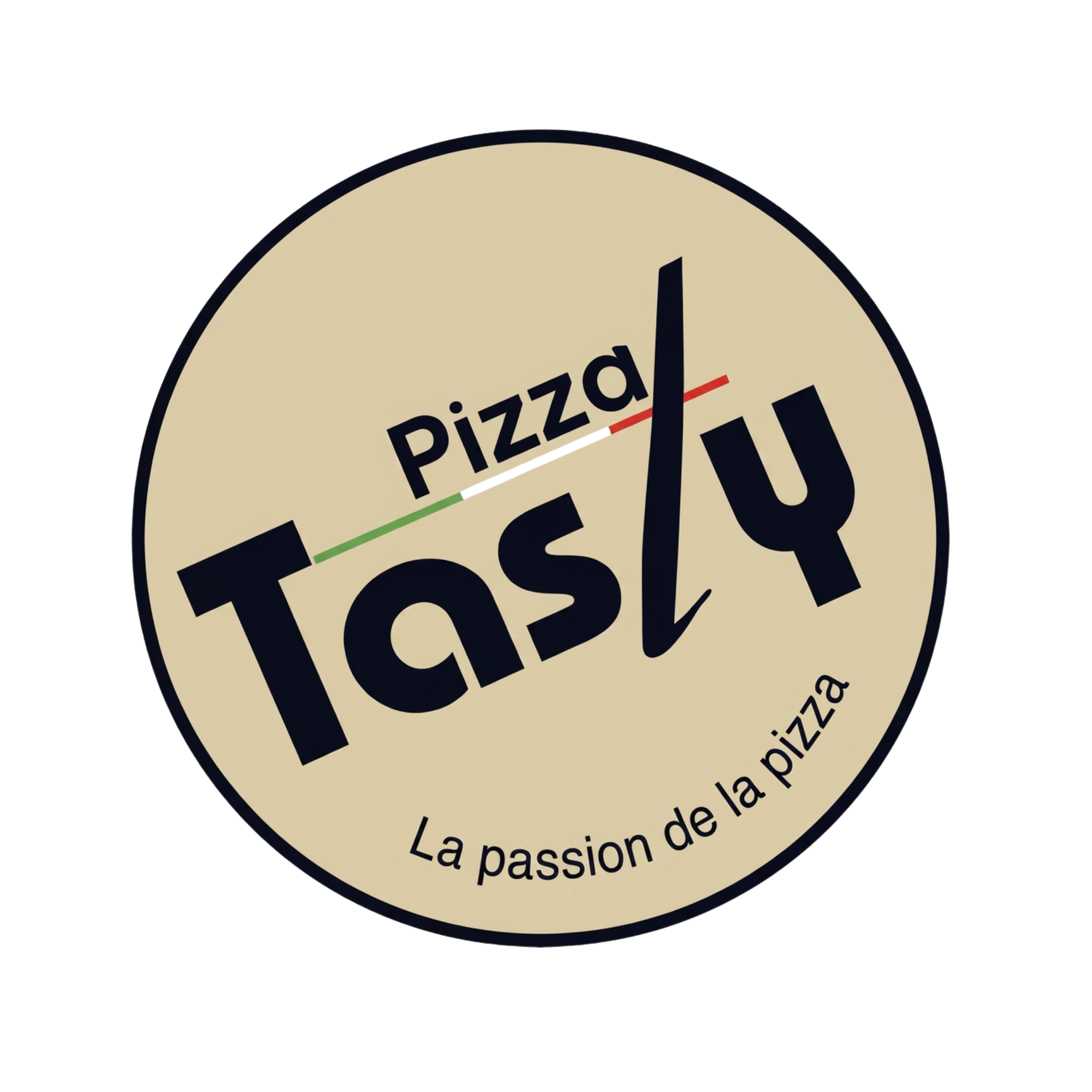 Blanc et Orangé Simple Nourriture Gastronomique Logo-7